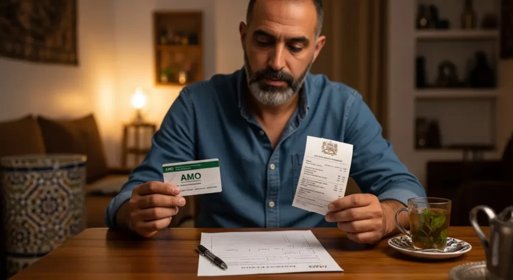 Remboursement consultation pédiatre CNSS AMO Maroc — formulaire et carte assurance maladie